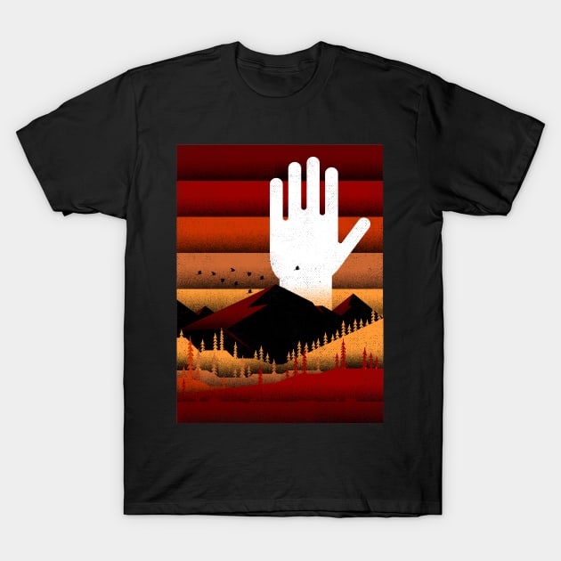 Handrise T-Shirt by kookylove